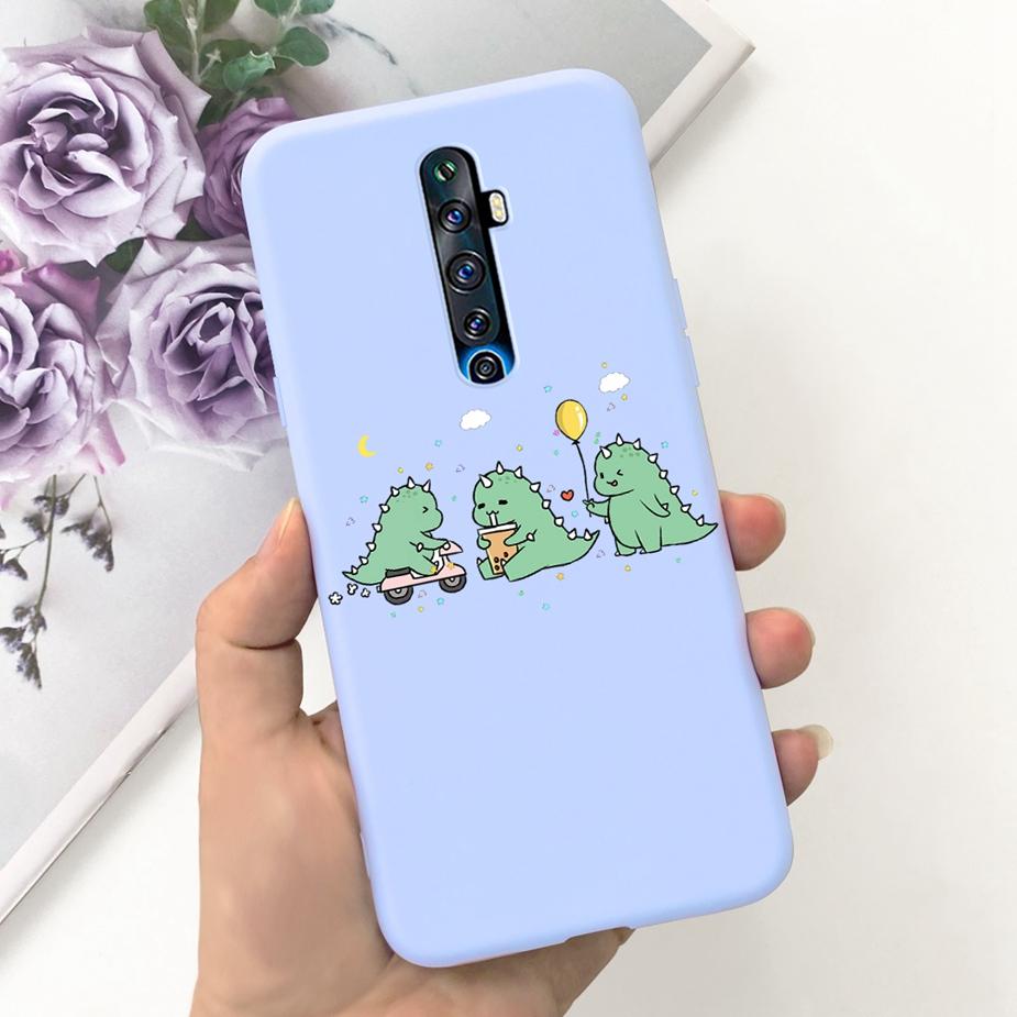 For Oppo Reno 2 Case Reno 2F 2Z Cute Fashion Cartoon Cover Soft Silicone Phone Cases For Oppo Reno2 F Z Reno 2Z 2F Reno2F Bumper