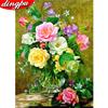 Diamond Painting Full Drill Peony Arrival Diamond Embroidery Home Decoration