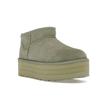 UGG Classic Ultra Mini Platform Boot Shaded Clover Women Sneakers Green 1135092-SDC