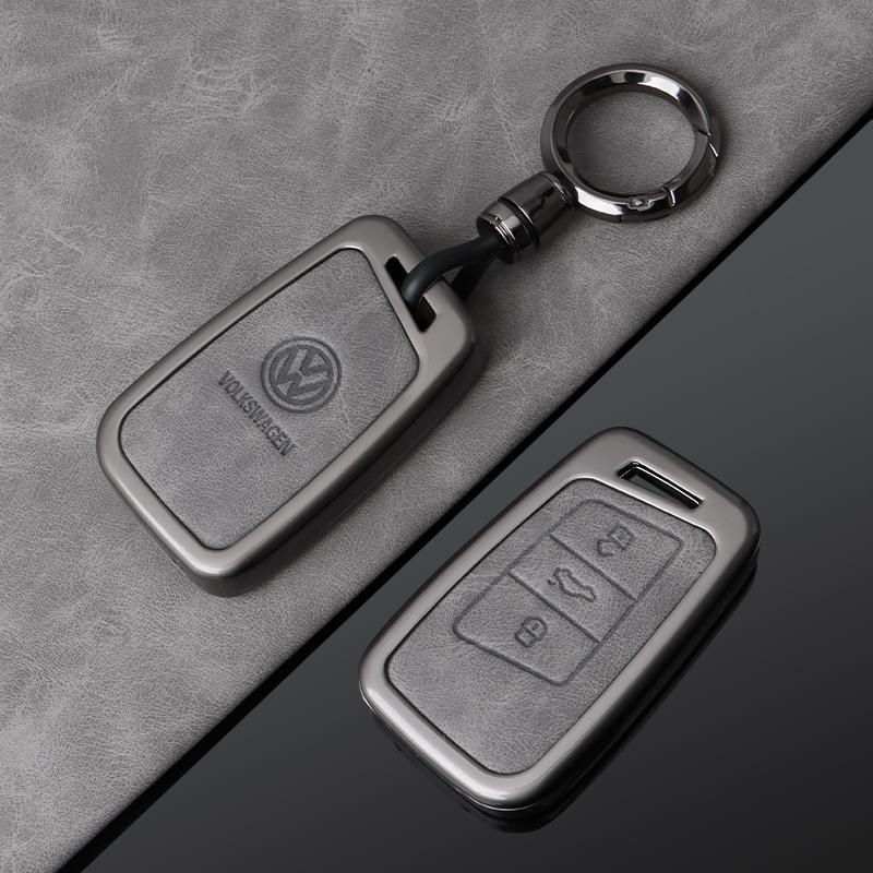 Для VOLKSWAGEN VW Чехол из цинкового сплава и кожи для автомобильного ключа Для VW Volkswagen Magotan iguan MK2 Passat B8 CC Passat B8 Защита для пульта