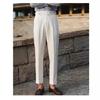 2023 Italian Slim-Fit Men's Business Casual High-Waisted Dress Pants for Autumn and Spring