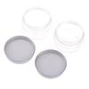 Empty Plastic Cosmetic Makeup Jar Pots Transparent Sample Bottles Eyeshadow Cream Lip Balm Container