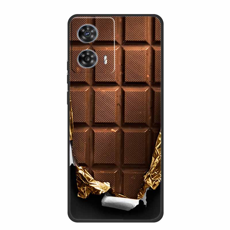 Phone Case For Moto Edge 50 Fusion Back Cover Case Shockproof Black Silicone Soft Funda For Motorola Edge 50 Fusion Case 6.7"