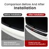 cxbkdv1 Carbon Anti Scratch Threshold Bumper For Mitsubishi Outlander 3 Ralliart Car Rear Trunk Protector Strip Sticker Car Accessories