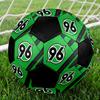 РАЗМЕР 5 Футбольный мяч Hannover 96 Цветной Для всех возрастов Машинная строчка ПВХ Готов к соревнованиям Прочный Высокий отскок