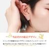 Серьги-гвоздики Moomin Limited Snufkin Nyoronyoro 2P Binaural 925 Silver Official Character Goods [МУМИНЬ]