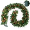 In Stock Artificial Christmas Wreath Vine for Hotel and Venue Decorations
