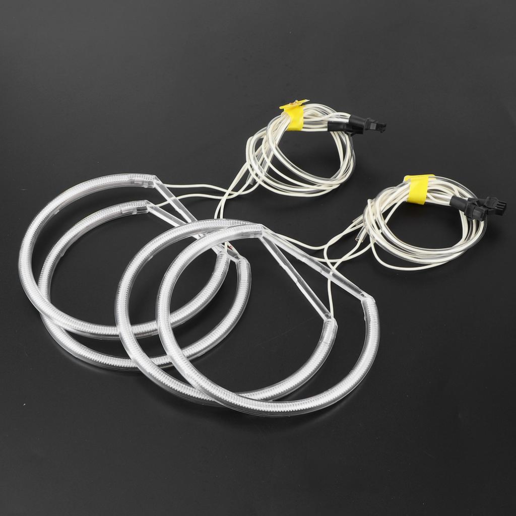 4шт. комплект CCFL светодиодных автомобильных фар Angel Eyes Lamp Kit Refitting Fit для E36 E38 E39 E46