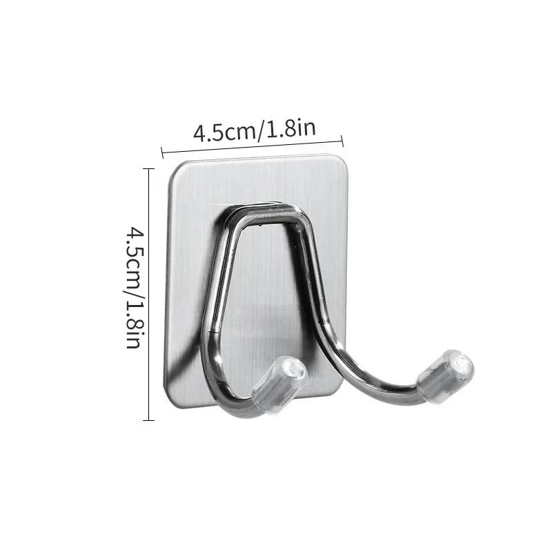 Крючки для настенного крепления, сантехника, фурнитура для ванной комнаты, крючки для халатов, алюминиевый многоцелевой органайзер для дома, держатель для полотенец и ключей