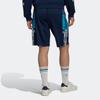 Adidas Originals Trefoil Re-Process Shorts With Classic 3-Stripes And Elastic Waist Men Bottoms Blue HK7475
