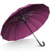 Long Umbrella 16 Extra Large 115cm Jump 230T Ultra Durable Automatic Recessed Suitable for Rain and Heavy Rainy Typhoon Includes Storage Cover Men's