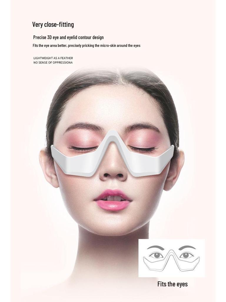 Массажер для кожи вокруг глаз EMS: Уменьшает темные круги и мешки под глазами