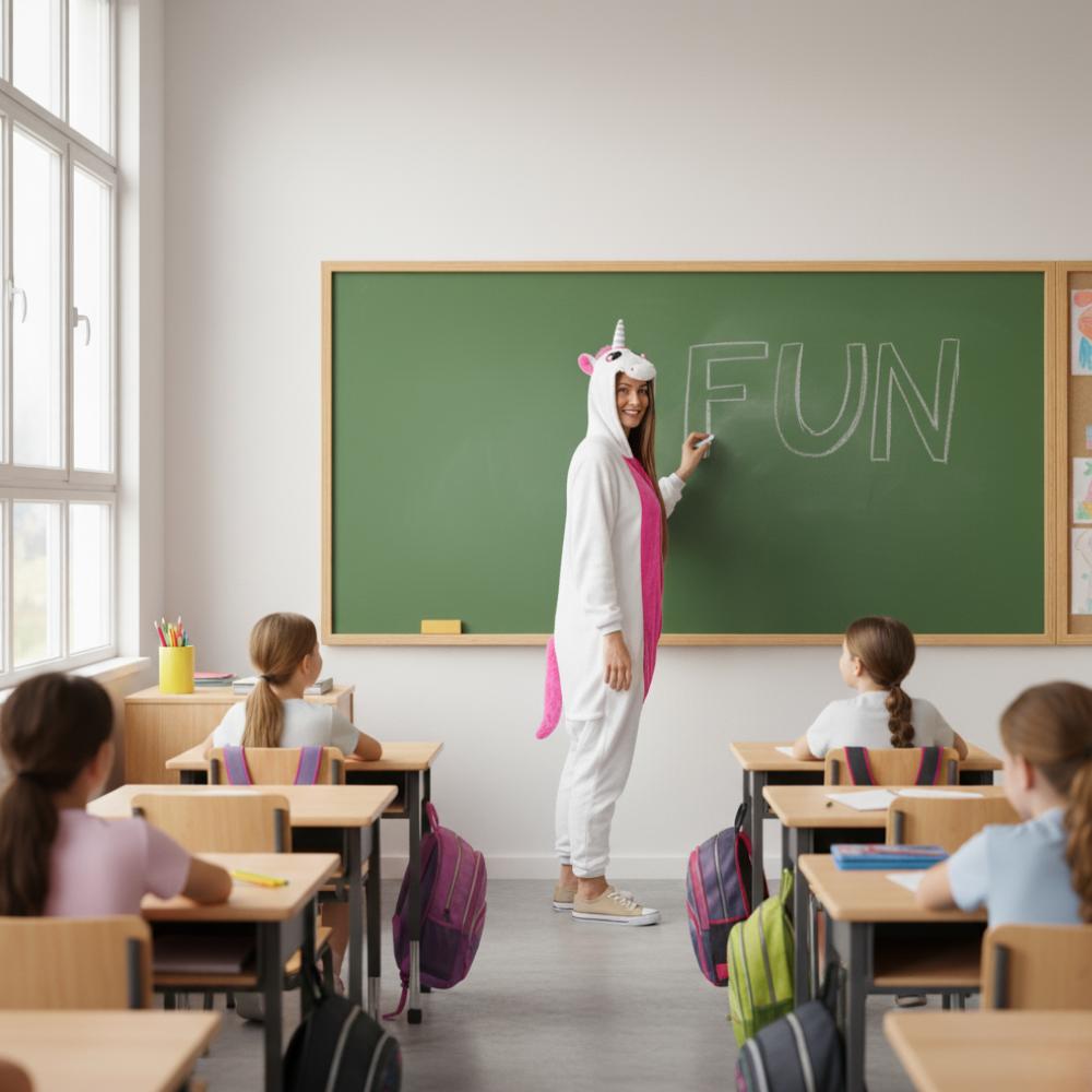 Костюм кигуруми - единорог со звездами Костюм кигуруми - единорог со звездами