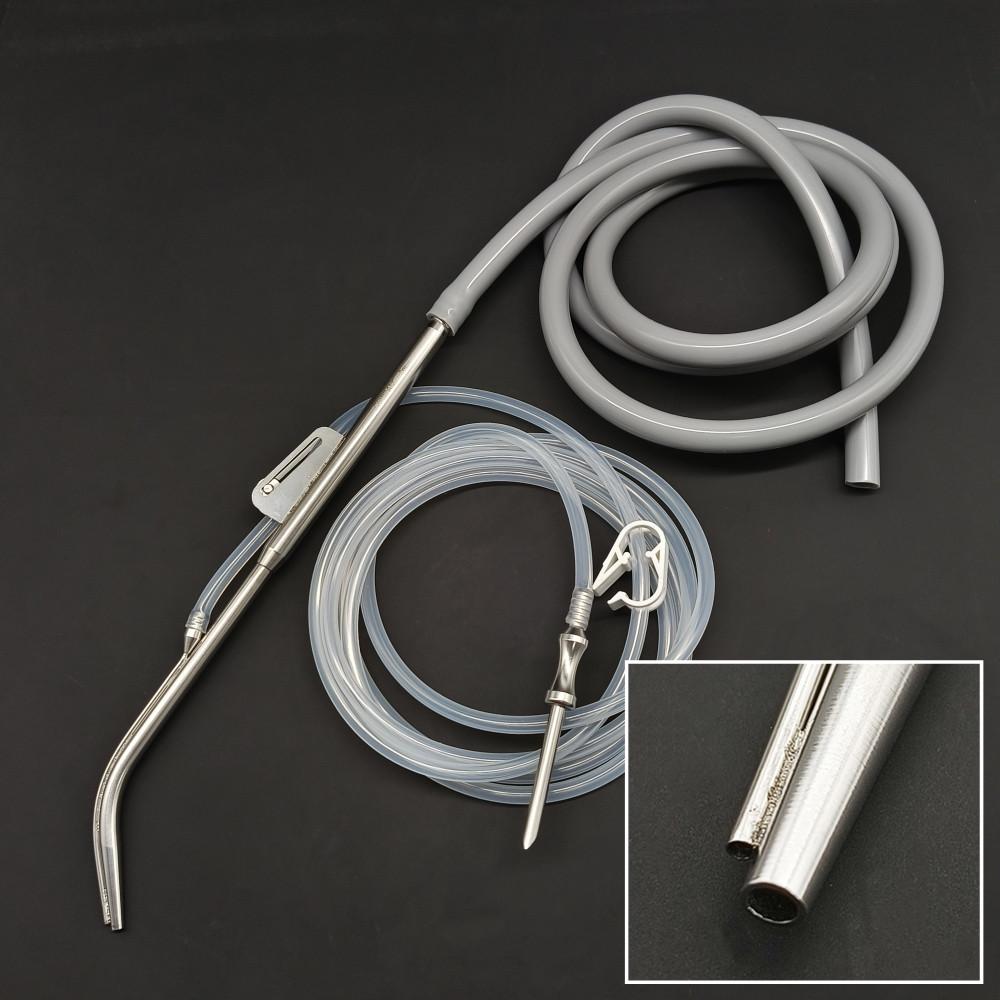 1 комплект, хирургическая палочка для зубного имплантата, ирригатор с комплектом для всасывания, всасывающая трубка для имплантата, автоклавируемый аспиратор, аспирационная трубка