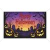 Happy Halloween Pumpkin Scene Banner Photo Background Matte Banner