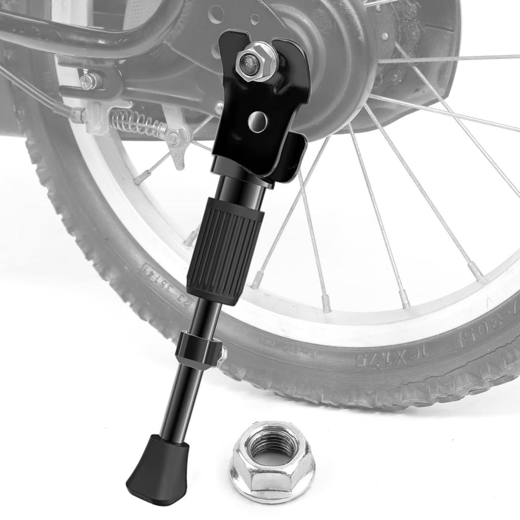 CYFIE Велосипедный боковой регулируемый дополнительный руль Easy Tools Stand, Kickstand, Stand, Длина, 12", 14", 16", 18", 20", 12-20", Детский велосипед,