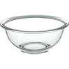 Iwaki AGC Technoglass Heat-Resistant Glass Bowl, Round, 1.5L, 21.3cm Outer Diameter, Microwave/Oven/Dishwasher Safe, Wide Mouth Design for Easy Mixing