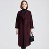 Fengmao Women's 100% Wool Loose-Fit Winter Coat