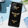 Арт-принт Пчела милый мультяшный цветочный Чехол для OPPO Reno 14 Pro 10 11 12 13 14F 13F 12F 11F 7 8 Lite OPPO Find X9 X6 X5 X8 Pro Чехол