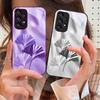 Абстрактные листья гинкго для Samsung Galaxy S10 4G S20 11E 30 S21 22 S24 Fe Pro S23 S25 Ultra 5G S9 Чехол для телефона из закаленного стекла