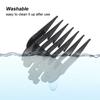 10PCS Hair Clipper Combs Guide Kit Plastic Hair Trimmer Guards  Cutting Guard Attachment Kit for WAHL Hair Salon Tools Black