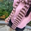 Fashion Y2K Knitted Long Thin Strip Scarf Girl Striped Skinny Slim Narrow Ribbon Scarves Women All-match Clothing Accessories