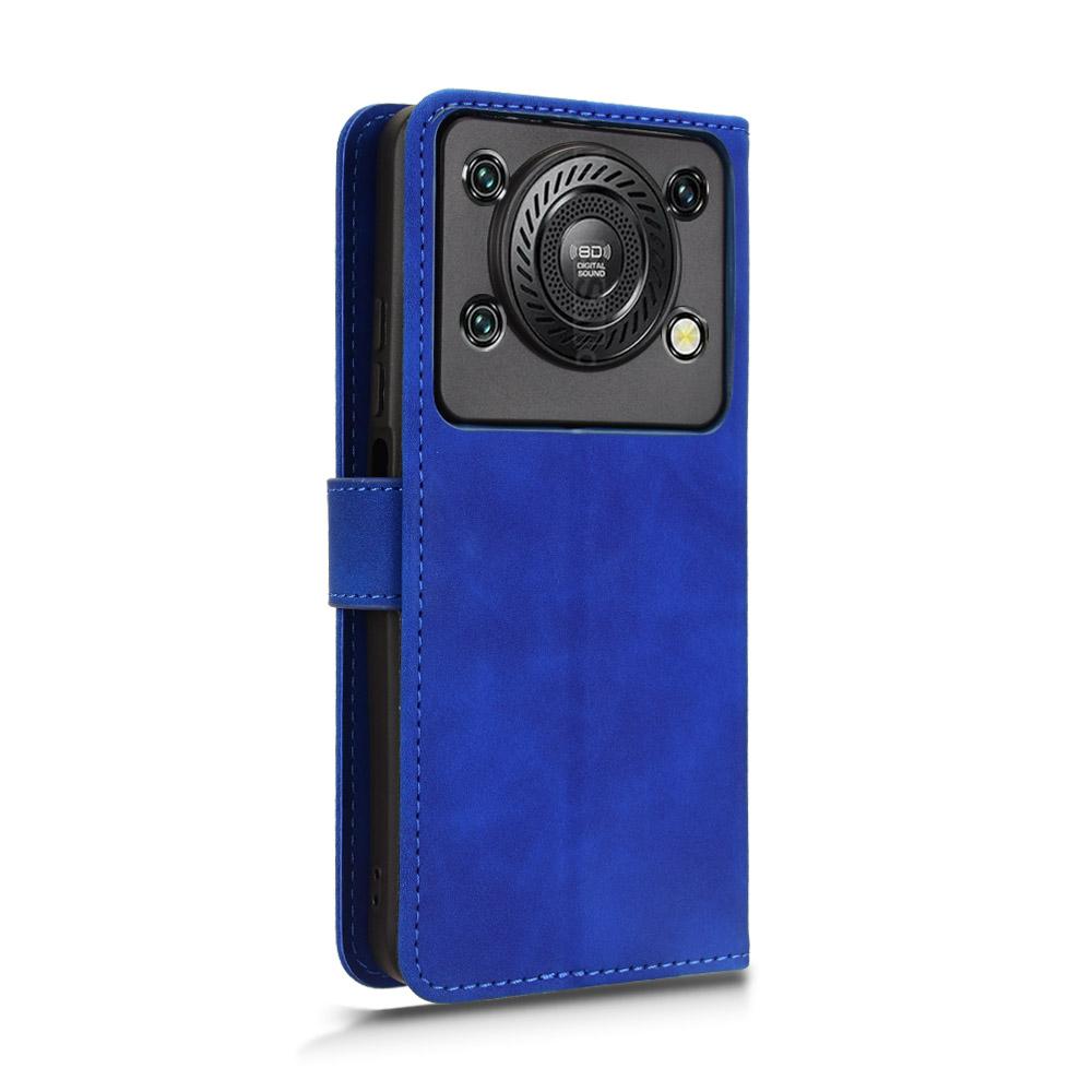 For Oukitel C60 Pro/C60 Leather Case Skin Feel Anti Drop Wallet Flip Phone Cover