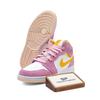 Air 1 Mid SE GS Светло-арктический розовый Университетское золото Белый DC9517-600