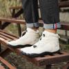 Women Plush Ankle Boots Winter Cotton Shoes Men's High-top Snow Boots Warm Outdoor Hiking Sneakers Non-slip