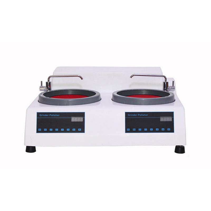 MP-2B Dual-Disc Metallographic Grinder & Polisher, Fully Automatic with Stepless Speed Adjustment