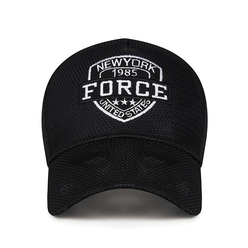 Унисекс Молодежная Летняя Сетчатая Бейсболка с Солнцезащитным Козырьком и Дышащим Дизайном