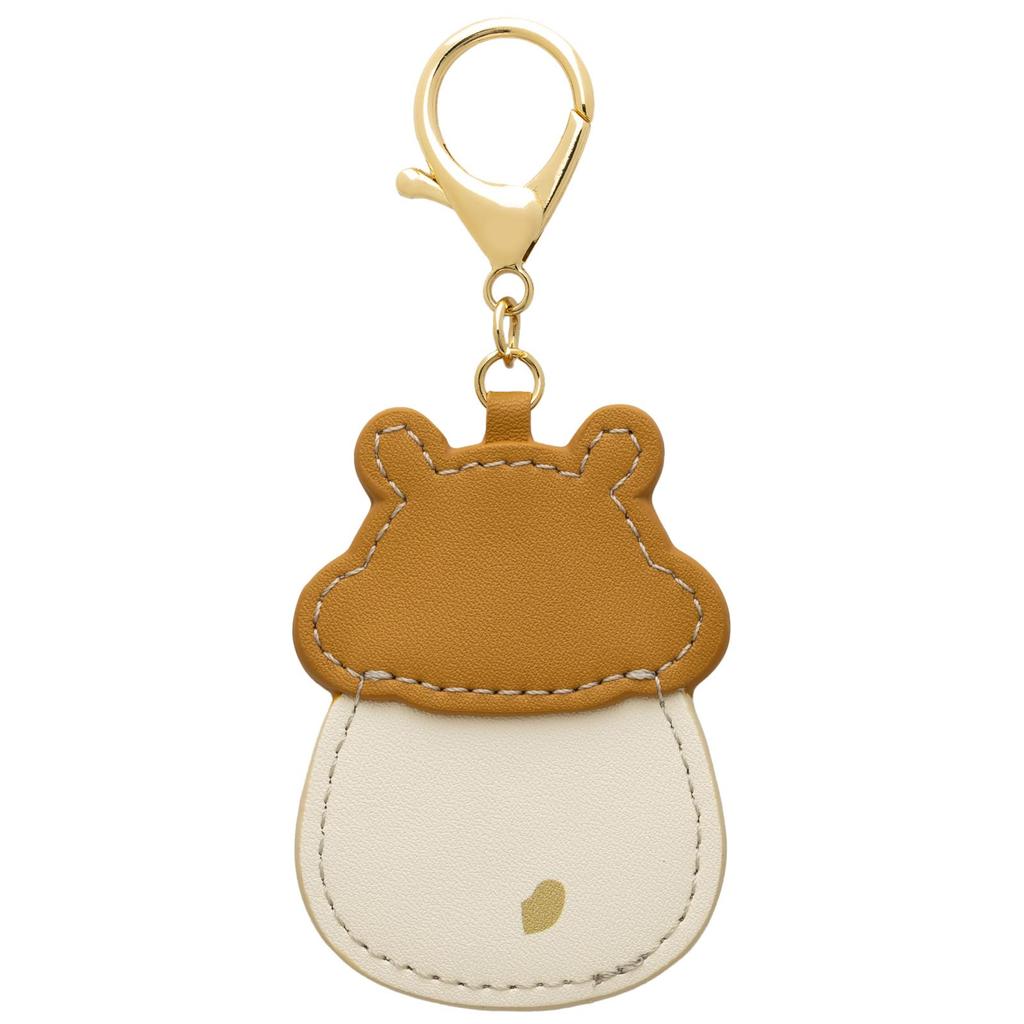 Полевые женские аналоговые карманные часы-брелок, дизайн хомяка, бежевые, Anifure GY072-2