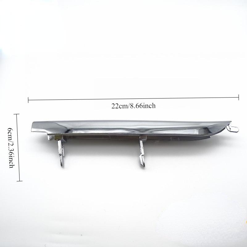 Chrome Front Bumper Grille Cover Trim 53125-48100 Bumper Strip Frame for Lexus RX350 RX450H