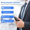 USB Type C Wireless Presenter Remote Clicker for Mac/Windows/Linux, Computer/Laptop, Google Slide/PPT/Keynote