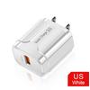 Быстрая USB зарядка 18 Вт Quick Charge Адаптер питания для мобильного телефона для iPhone Samsung Xiaomi Портативный EU/US вилка Зарядное устройство для быстрой зарядки
