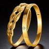 New Heart-Shaped Stainless Steel Bracelet: Elegant, Stylish & Non-Fading Wristband for Girls