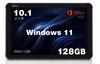 Планшет Fujitsu STYLISTIC Q5010 128 ГБ 1920x1200 IPS Office 2021 легкий дизайн бывший в употреблении планшетный ПК с веб-камерой и [Восстановленный] ПК, 10,1 дюйма, Windows,