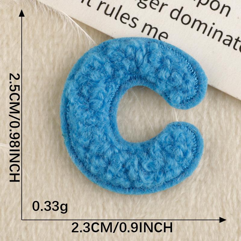 Вышитая нашивка этикетка полотенце вышитая нашивка оригинальная 26 букв одежда аксессуары DIY ручная работа аксессуары вышитая наклейка на ткань