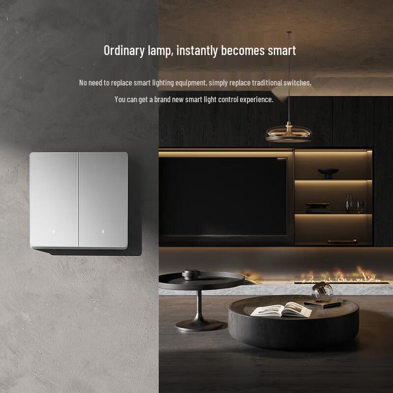Умный выключатель Xiaomi Smart Switch Pro, одноклавишный