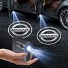 2025 Для Nissan 2 шт. Беспроводной Светодиодный Логотип Двери Автомобиля Приветственный Ночник Проекция Лазерная Лампа Для Nissan X-trail Almera Qashqai Tiida
