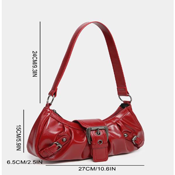 Маленькая сумка в стиле ретро Майяра Spicy Girl Y2K Wasteland Style из искусственной кожи на плечо через подмышку