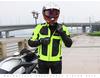 PRO-BIKER Мужской дышащий гоночный мотокостюм - Флуоресцентно-зеленый светоотражающий экипировка для езды весна/лето