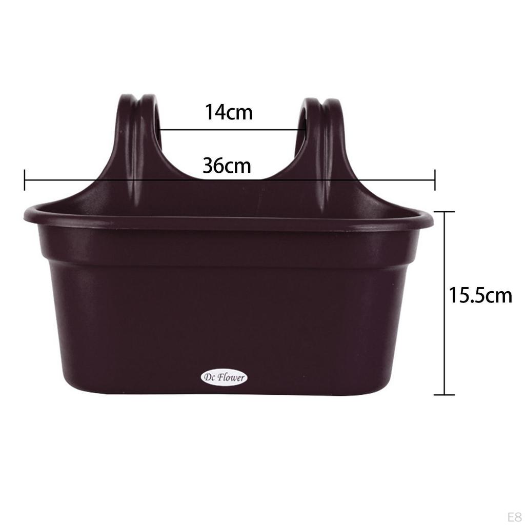 Балконные перила, подвесной горшок, цветочный горшок, оконная коробка, корзина для растений в помещении и на открытом воздухе