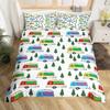 Camping Bedding Set Full King Size Cartoon Rv Camping Car Duvet Cover Set Camper Accessories For Travel Trailers Comforter Cover