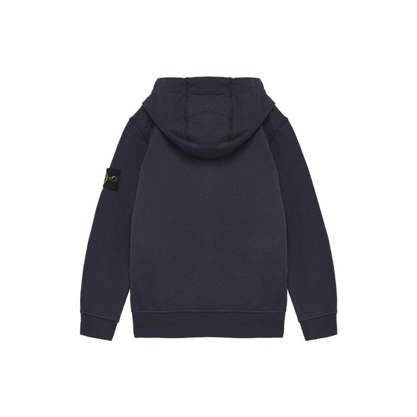 STONE ISLAND Толстовка Ss23 Нашивка с логотипом Однотонная Толстовка с капюшоном Детские толстовки Фиолетовый 781661640-V0026