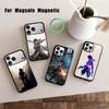 ГОРЯЧИЙ T-Tomb Raider L-Lara Croft Чехол для телефона для iPhone 17,16,15,14,13,12,Plus,Pro,Max для Magsafe Магнитная беспроводная зарядка