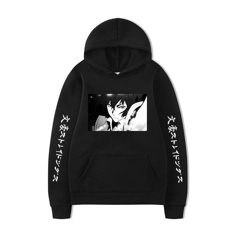 Kusuke Bungo Stray Dogs Anime Unisex Hoodie - Casual Autumn/Winter Long Sleeve Top