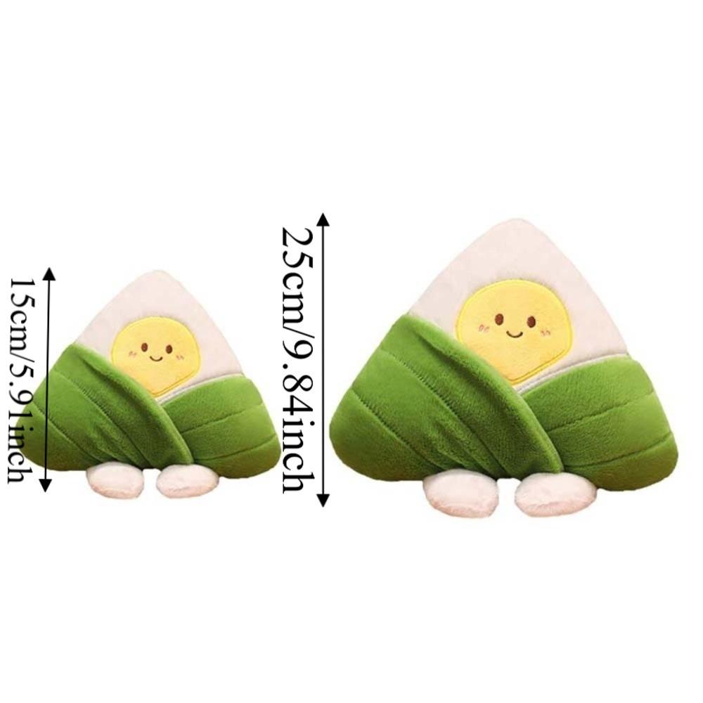 Ultra-Soft Velvet Cartoon Zongzi Plushie Dragon Boat Festival Doll  Bedside Comfort Toy