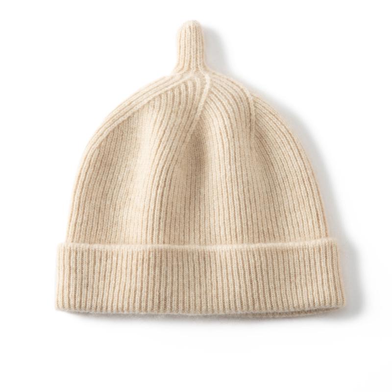 Children's Cashmere Knitted Teletubbies Hat - Cute, Versatile, Unisex, Warm for Autumn & Winter