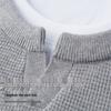 Pierre Cardin Men's Waffle Knit Henley Sweater